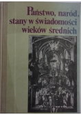 Państwo, naród, stany w świadomości wieków średnich