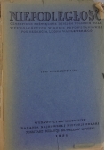 Niepodległość. Czasopismo poświęcone najnowszym dziejom Polski. Tom V, 1931r.