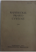 Radzieckie prawo cywilne T. I