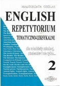 English repetytorium tematyczno leksykalne 2