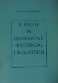 A study in generative historical linguistics