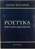 Poetyka, wstęp do teorii dzieła literackiego