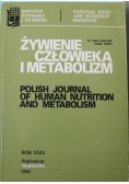 Żywienie człowieka i metabolizm