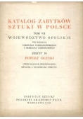 Katalog zabytków sztuki w Polsce. Tom VII, zeszyt 10