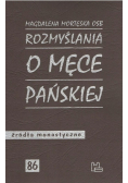 Rozmyślania o męce pańskiej