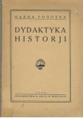 Dydaktyka historji, 1928 r.