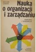 Nauka o organizacji i zarządzaniu