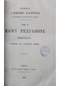 Mowy Przygodne Tom II 1870 r.