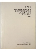 Spis duchowieństwa diecezjalnego i zakonnego w Polsce 1985