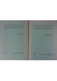 Psychologia Eksperymentalna, Tom I-II