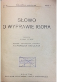 Słowo o wyprawie Igora, 1950 r.