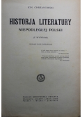 Historja Literatury Niepodległej Polski, 1920r.