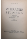 W krainie sfinksa ok 1927 r.
