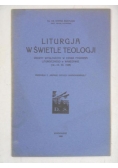 Liturgja w świetle teologji, 1929 r.