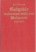 Gotyckie malarstwo tablicowe małopolski