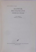 Słownik mechaniczny niemiecko-polski
