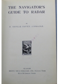 The navigators guide to radar