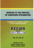 Regions in the process of European Integration No. 8 vol. 2