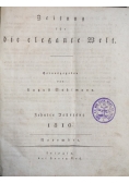 Zeitung fur die elegante Welt, 1810r.