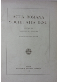 Acta Romana Societatis Iesu, XV