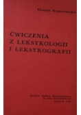 Ćwiczenia z leksykologii i leksykografii