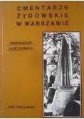 Cmentarze Żydowskie w Warszawie, reprint z 1936 r.