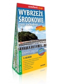 Wybrzeże Środkowe, część zachodnia laminowana mapa turystyczna 1:50 000