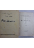 Mickiewicz Tom I i II 1948 r.