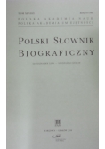 Polski słownik biograficzny, zeszyt 193