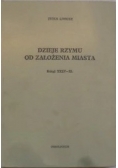 Dzieje Rzymu od założenia miasta księgi XXXV    XL