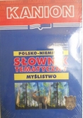 Polsko niemiecki słownik tematyczny  myślistwo Nowa