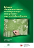Edukacja dla zrównoważonego i trwałego rozwoju społecznie odpowiedzialnego biznesu