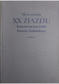 Materiały XX zjazdu Komunistycznej Partii Związku Radzieckiego