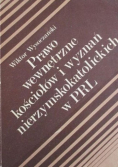 Prawo wewnętrzne kościołów i wyznań nierzymskokatolickich w PRL