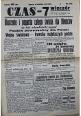 Czas 7 wieczór nr 243 1939 r.