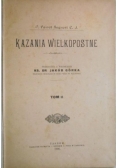 Kazania Wielkopostne Tom II, 1902 r.