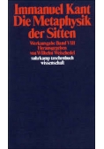 Die Metaphysik der Sitten