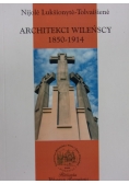 Architekci Wileńscy 1850-1914
