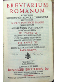 Breviarium Romanum Pars Aestiva 1946 r.