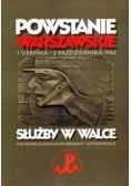 Powstanie warszawskie. Służby w walce