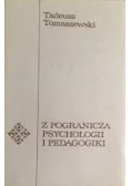Z pogranicza psychologii i pedagogiki