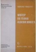 Wstęp do teorii algebr Boolea