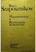 Wspomnienia Rozważania teoretyczne