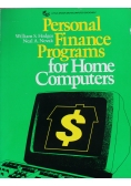 Personal Finance Programs for Home Computers