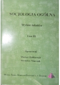 Socjologia ogólna Tom III