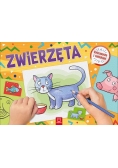 Zwierzęta Kolorowanka z naklejkami