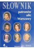 Słownik patronów ulic Warszawy