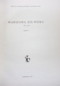 Warszawa XIX wieku