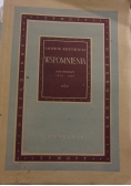 Wspomnienia Tom I, 1947 r.