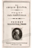 Proiekt wieczystego pokoiu